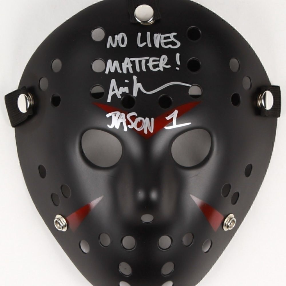 Ari Lehman Signed Jason "Friday the 13th" Mask